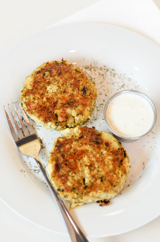 Plant-based Crab Cakes