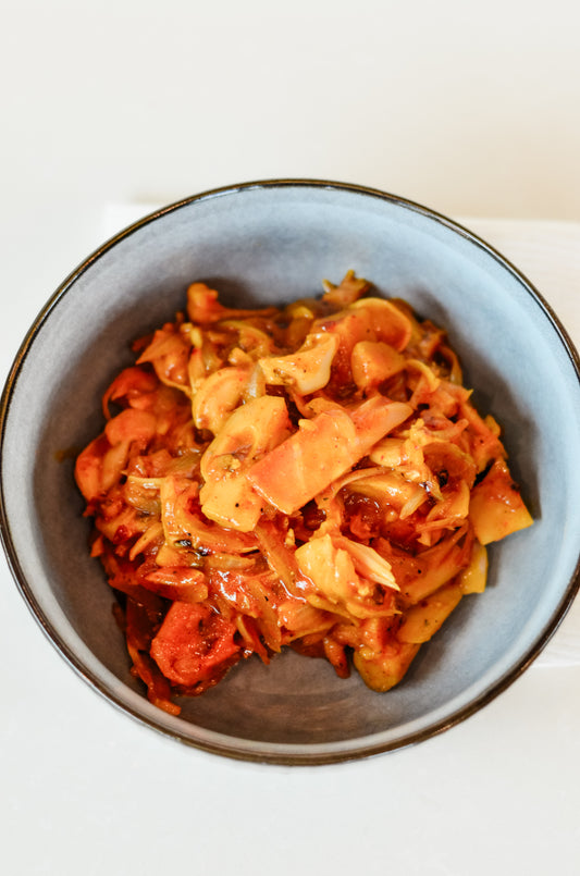 Bbq Pulled Jackfruit (Our play on Carolina’s pulled pork)